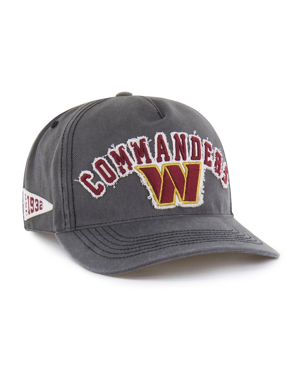 Мужская кепка '47 Brand Charcoal Washington Commanders Calderwood Well Worn Hitch Adjustable Hat