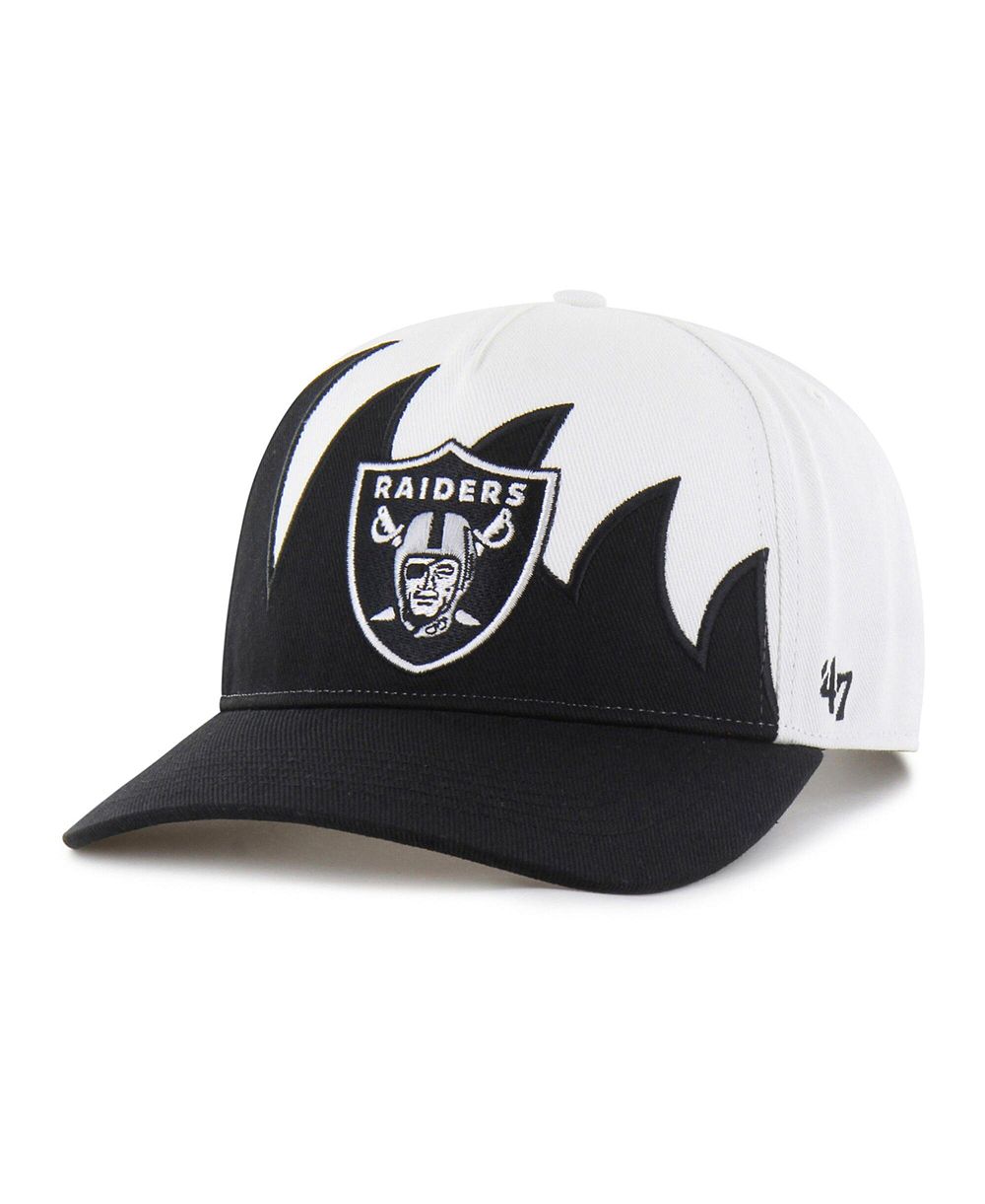 '47 Brand Мужская регулируемая кепка White Las Vegas Raiders Jagged Hitch