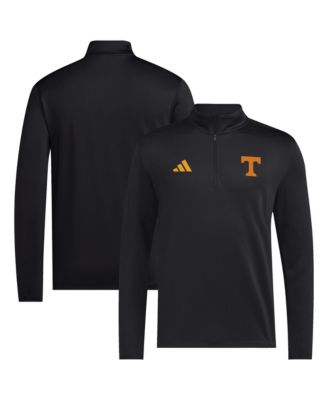 adidas мужская толстовка-пуловер с четвертьзастежкой Ultimate 365 Woven, черная, для боковой линии Tennessee Volunteers, 2026