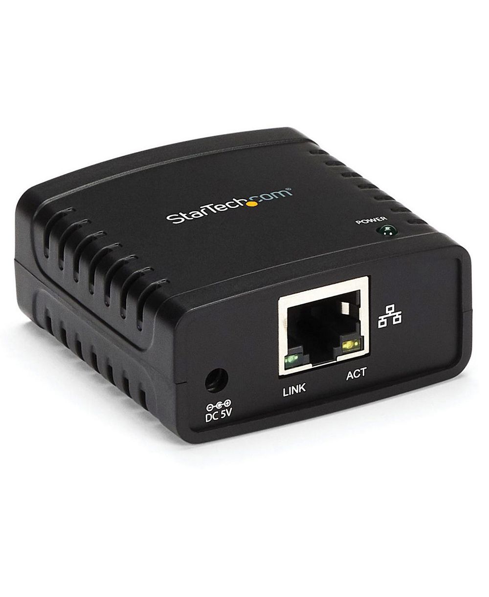 Сетевой принт-сервер StarTech 10/100Mbps Ethernet to USB 2.0 LPR