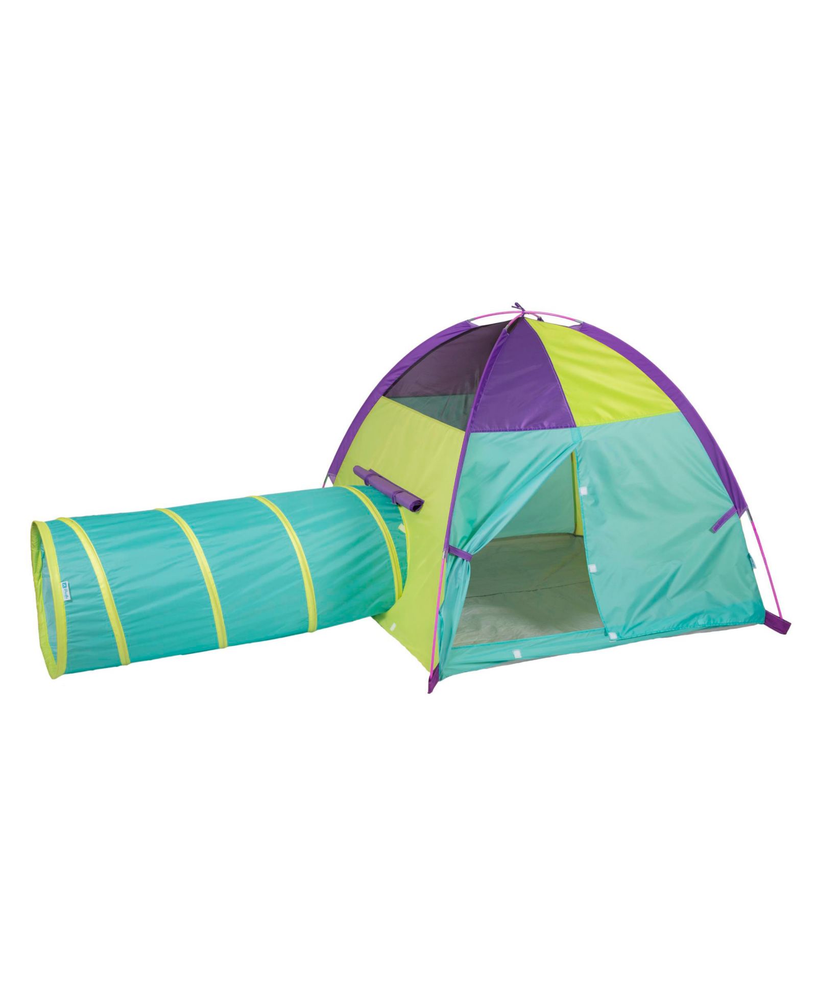 Pacific Play Tents неоновый комплект палатка и туннель Hide-Me