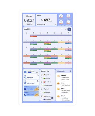 Cozyla Calendar+ Gen2 15,6" FHD цифровая фоторамка с интеллектуальным дисплеем и Google Assistant