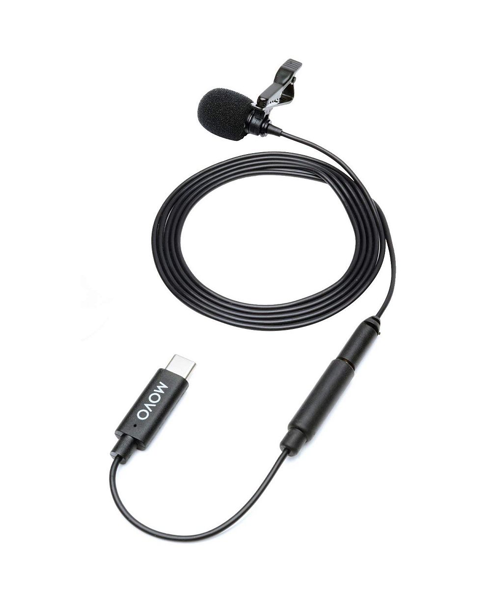 Movo DM1P Omnidirectional Lavalier Microphone Compatible with DJI OSMO Pocket