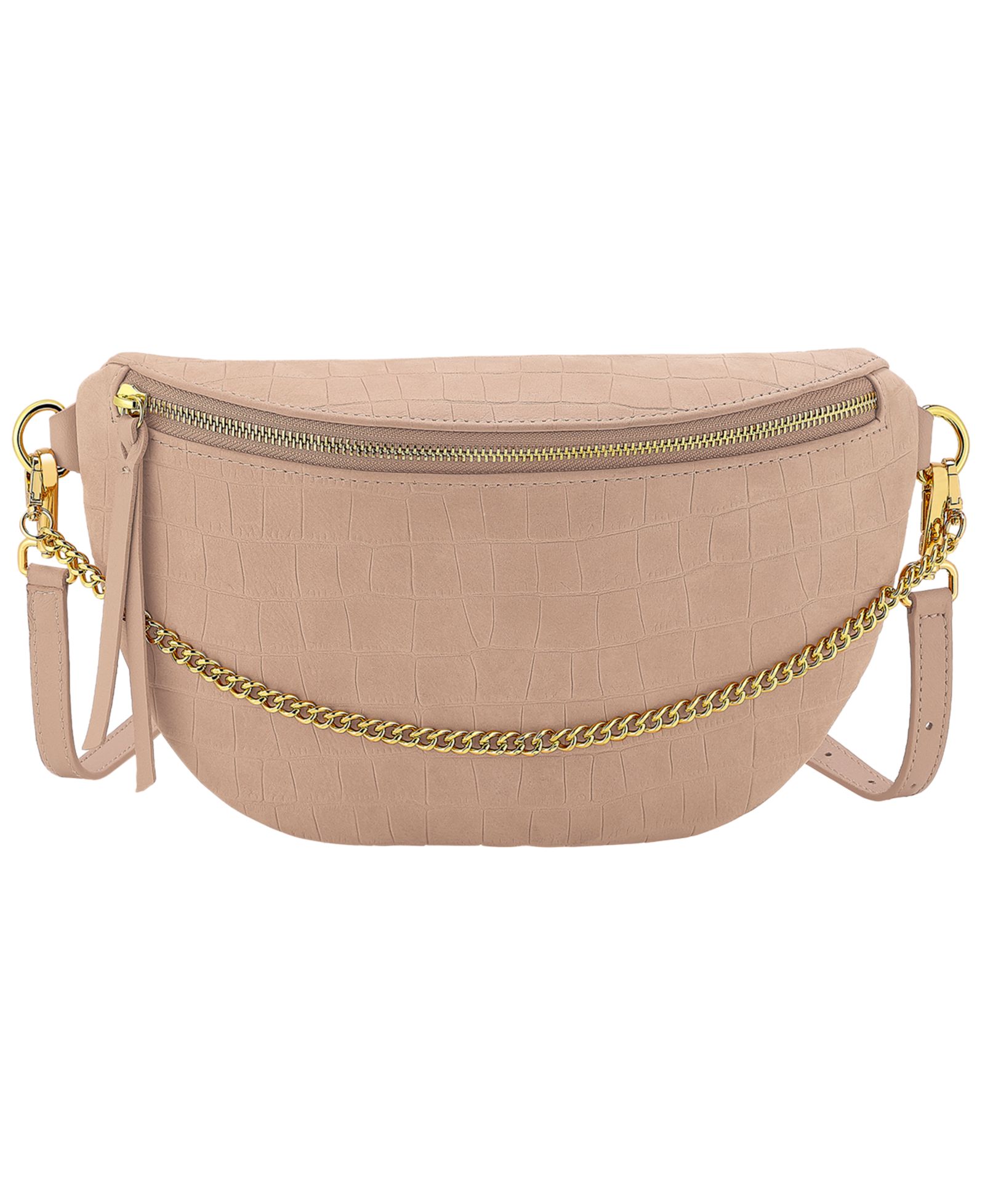 GiGi New York Beck Nubuck Leather Small Sling Handbag