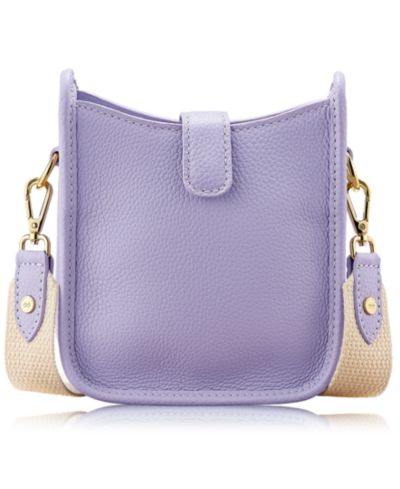 GiGi New York Ellie Pebble Leather Mini Crossbody Handbag
