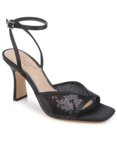 Jewel Badgley Mischka Женские нарядные босоножки Zaha с квадратным носком
