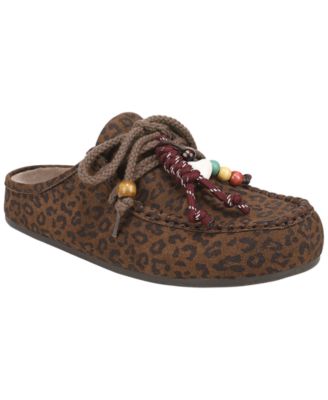 Leopard Print Faux Suede