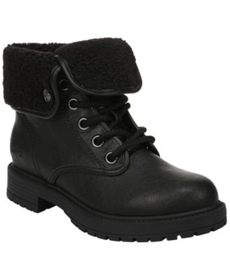 Blowfish Malibu Women's Andy Cozy Lace-Up Short Booties