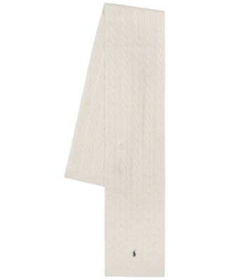 Polo Ralph Lauren Men's Cashmere Blend Cable Scarf
