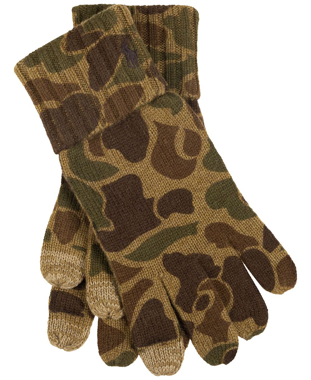 Мужские перчатки Polo Ralph Lauren Camo Touch