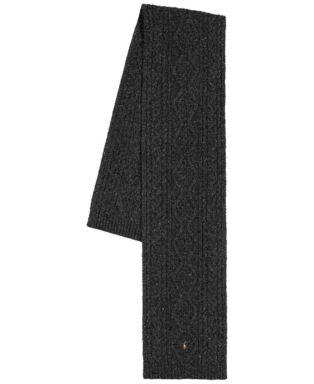 Шарф Polo Ralph Lauren Men's Wool Blend Aran Tweed