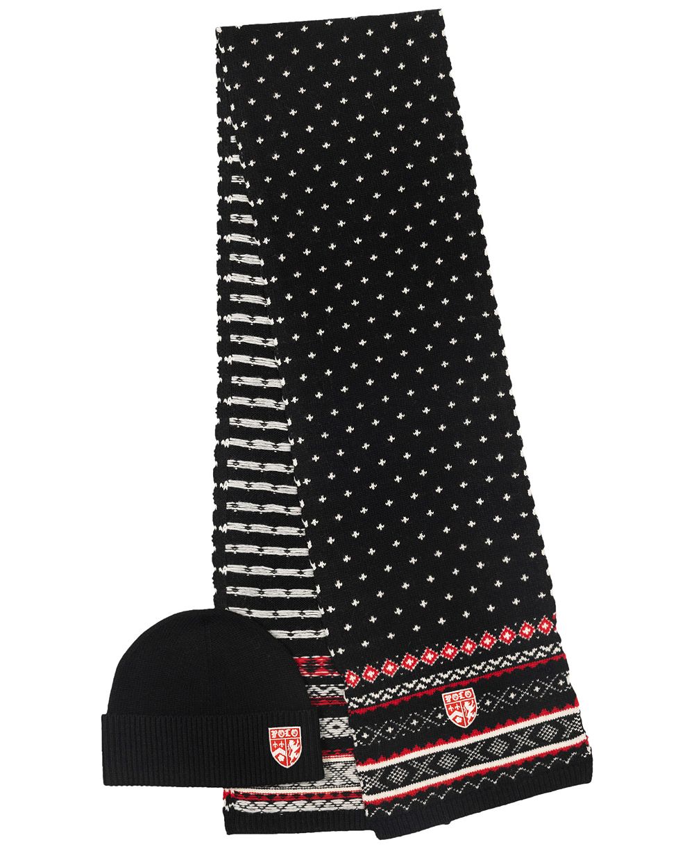 Мужской комплект Polo Ralph Lauren Holiday Jacquard Scarf and Beanie