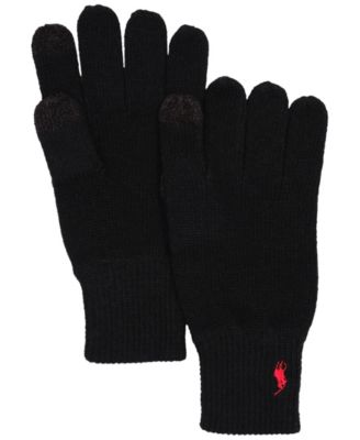 Мужские вязаные перчатки Polo Ralph Lauren Knit Touch