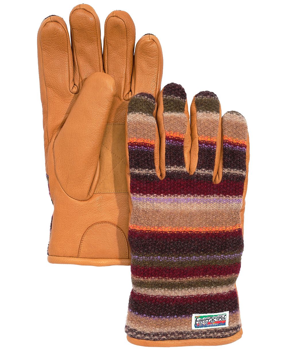 Мужские гибридные перчатки Polo Ralph Lauren Men's Textural Stripe Hybrid Gloves