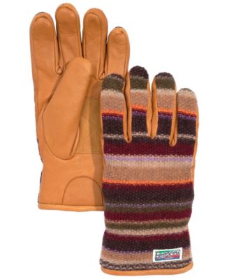 Polo Ralph Lauren Men's Textural Stripe Hybrid Gloves