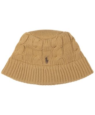 Polo Ralph Lauren Men's Cable Knit Bucket Hat
