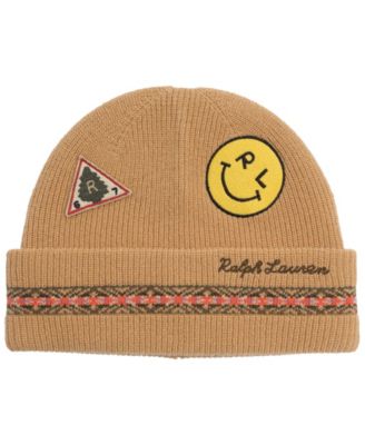 Polo Ralph Lauren Men's Taslan Patch Beanie