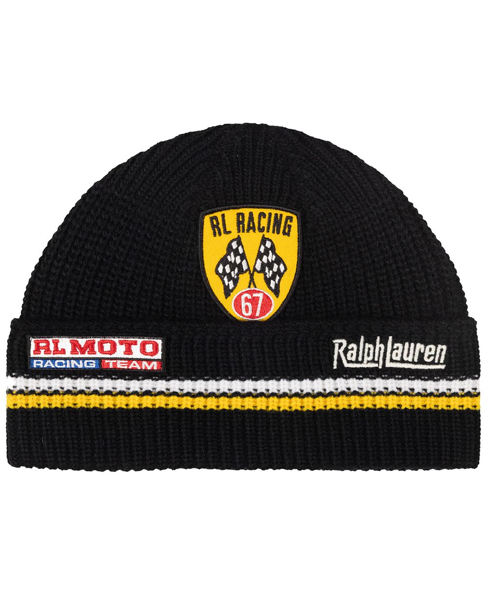 Мужская шапка бини Polo Ralph Lauren Holiday Patch