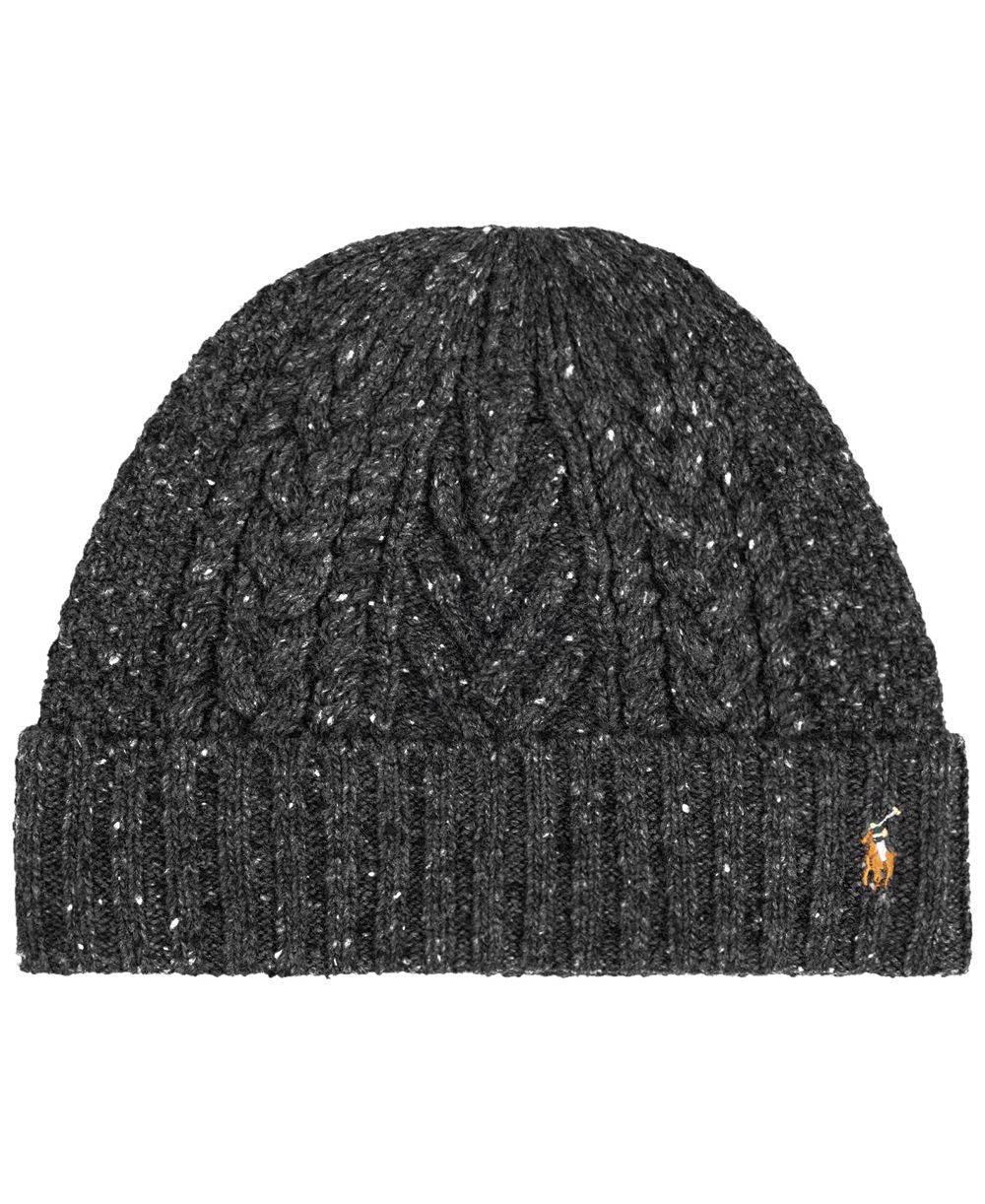 Polo Ralph Lauren Men's Aran Tweed Beanie Hat