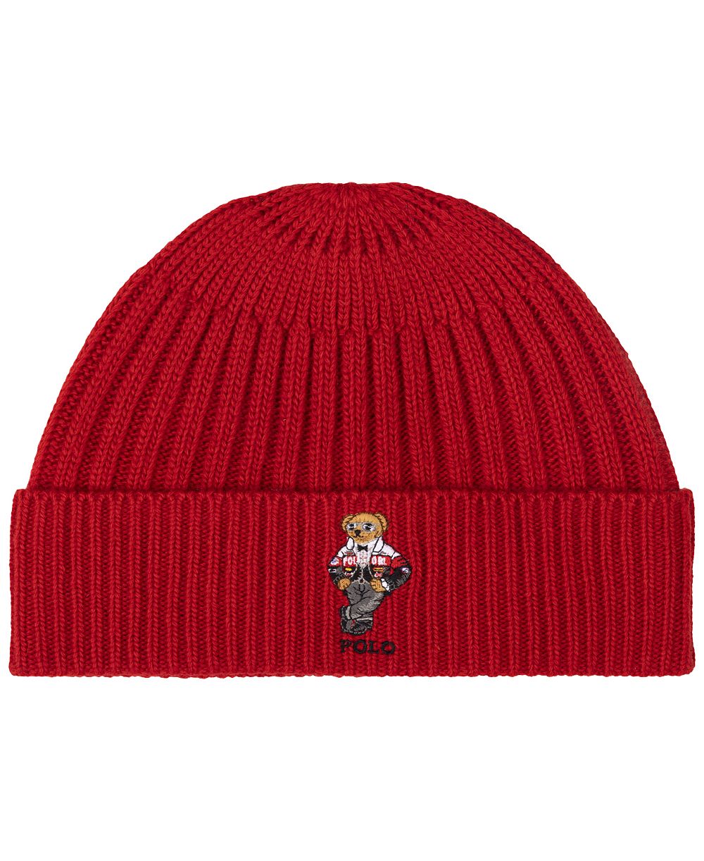 Polo Ralph Lauren Men's Racing Bear Beanie