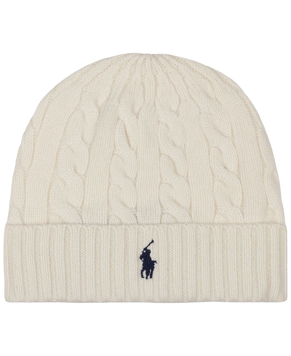 Мужская шапка Polo Ralph Lauren Cashmere Blend Cable Beanie