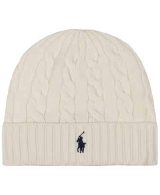Мужская шапка Polo Ralph Lauren Cashmere Blend Cable Beanie