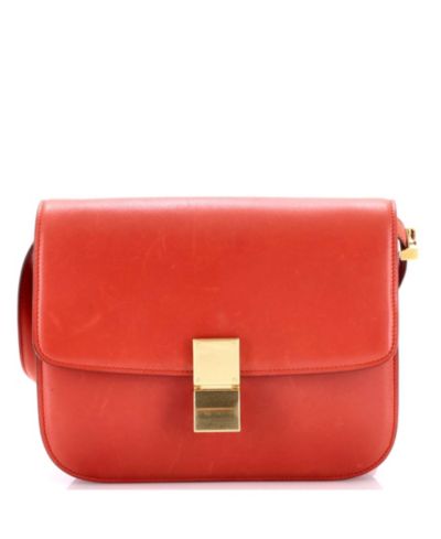 Сумка Celine Medium Classic Box Smooth Leather Pre-Owned