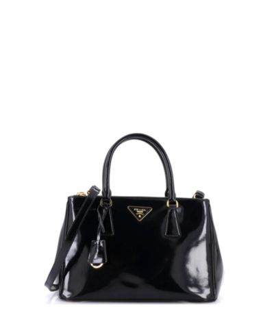 Б/у сумка Prada Small Double Zip Lux Spazzolato Leather