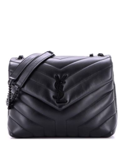 Saint Laurent сумка на плечо Loulou Small Matelasse Chevron Leather Pre-Owned