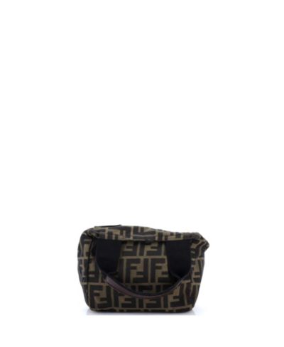 Сумка-тоут Fendi Mini Vintage 1925 из канваса Zucca, б/у