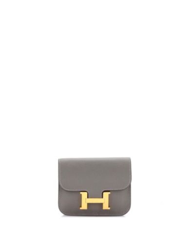 Кошелек HERMÉS Constance Slim Evercolor (б/у)