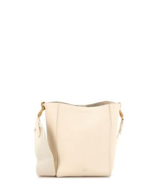 Б/у кожаная сумка Celine Small Sangle Seau из телячьей кожи