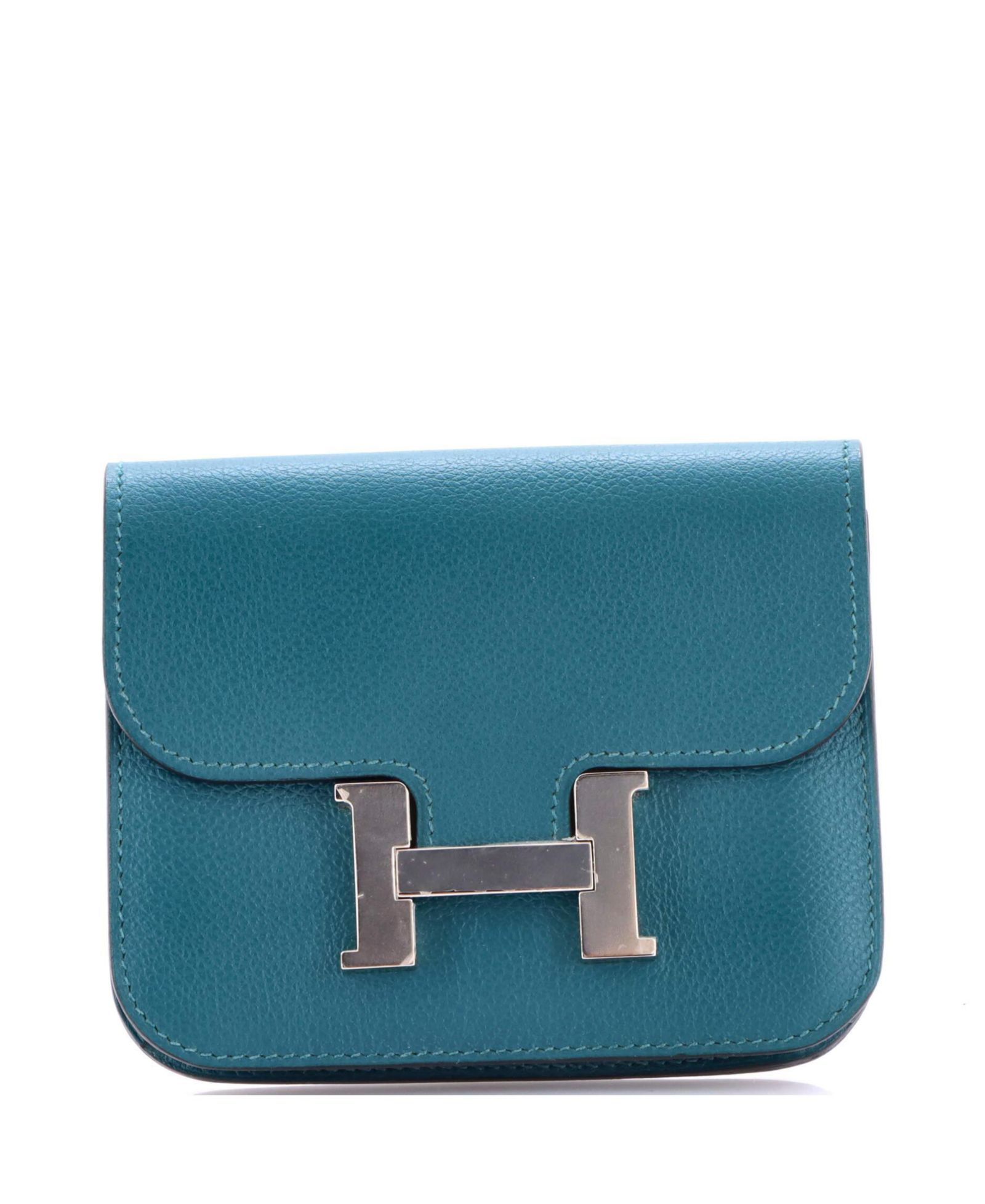 Pre-Owned HERMÉS Constance Slim Wallet Evercolor