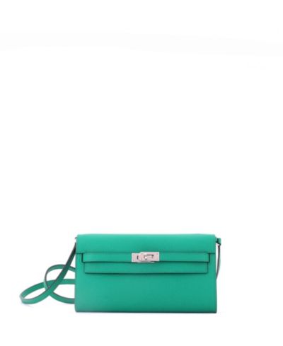 Кошелек HERMÉS Kelly To Go Epsom, б/у