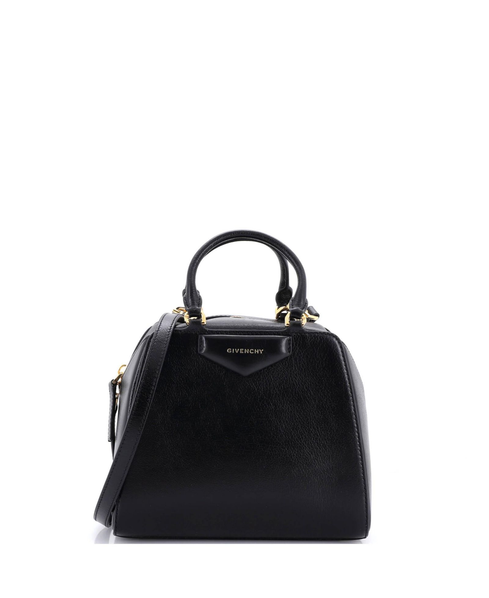 Кожаная сумка Givenchy Mini Antigona Cube (Pre-Owned)