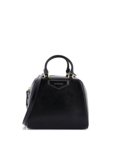 Кожаная сумка Givenchy Mini Antigona Cube (Pre-Owned)