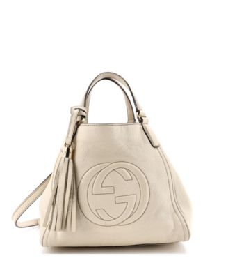 Pre-Owned Gucci Small Soho Convertible Shoulder Bag Leather