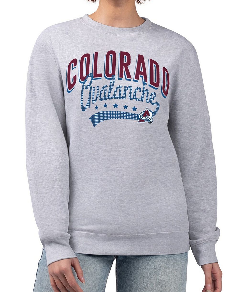 G-III 4Her by Carl Banks Женская флисовая толстовка Colorado Avalanche Graphic Fleece Pullover
