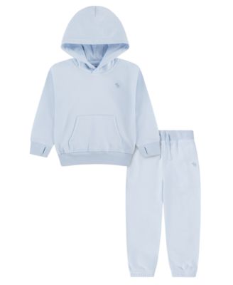 abercrombie kids Toddler Boys' 2T-5T Essential Hoodie and Pants, 2-Piece Set
