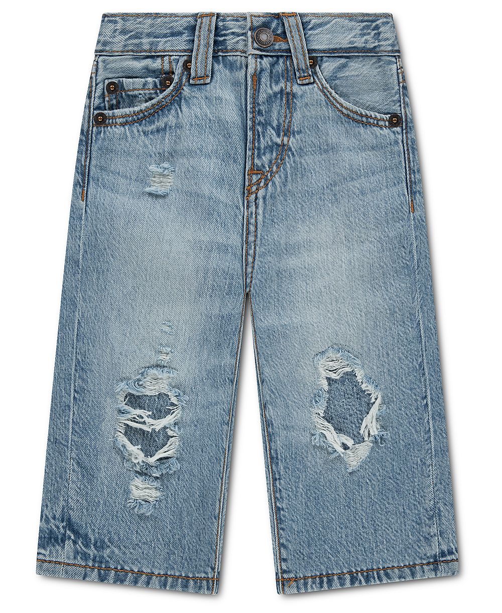 abercrombie kids детские широкие джинсы Destroyed для мальчиков 2T-4T