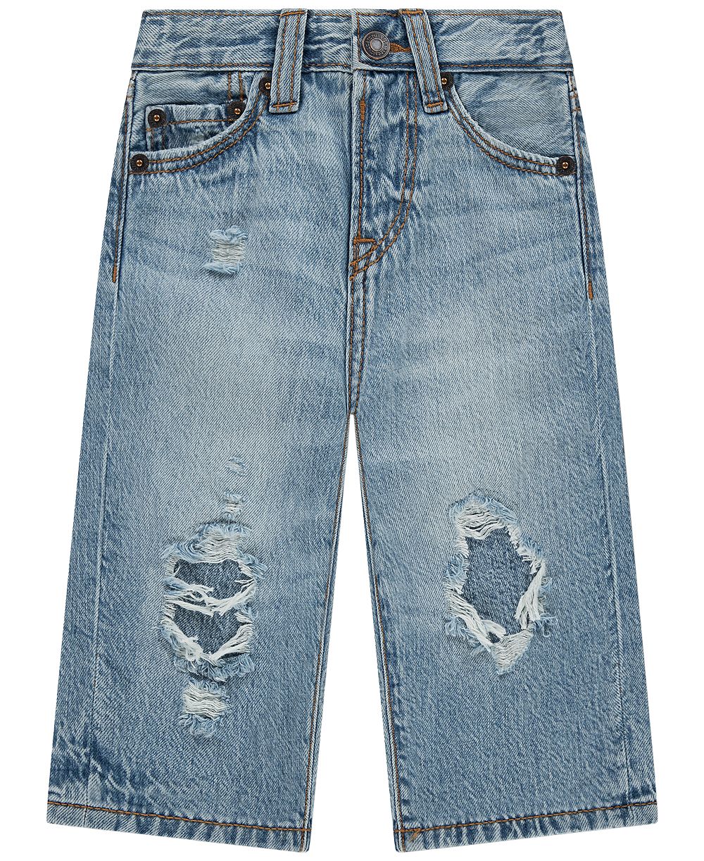 Детские джинсы abercrombie kids Baggy Destroyed