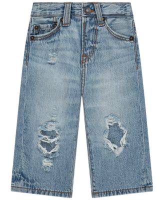 Детские джинсы abercrombie kids Baggy Destroyed