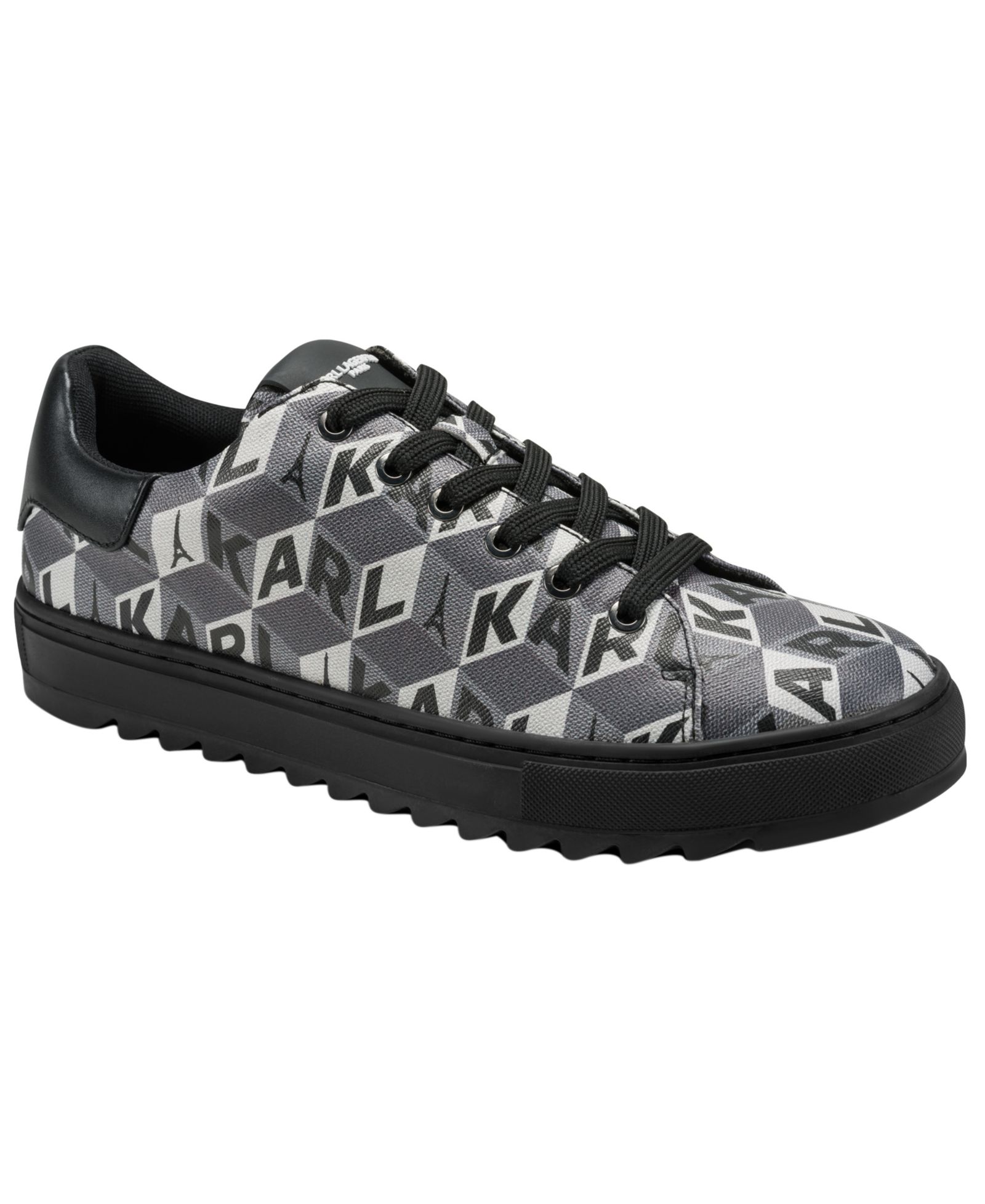 Karl Lagerfeld Men's Michel Logo Lace-Up Sneakers
