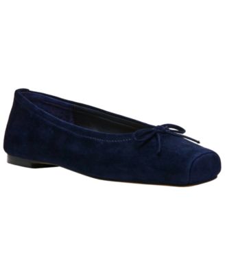 Navy Suede