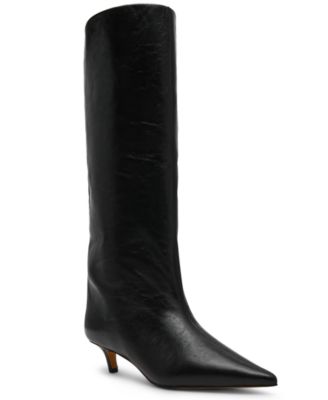 Steve Madden Женские высокие сапоги на низком каблуке Lychee, цвет киттен-хил
