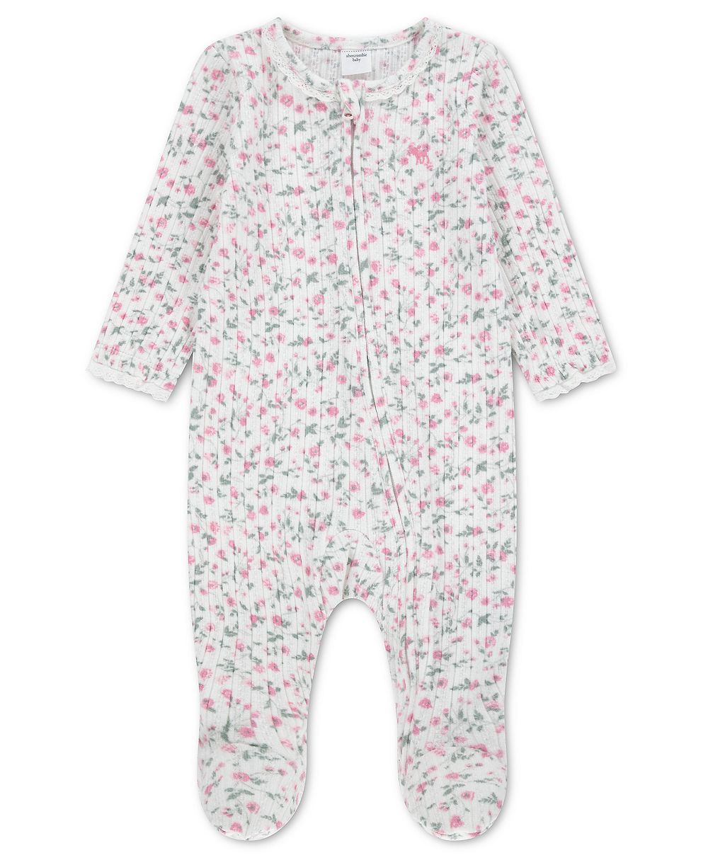 Детский комбинезон abercrombie kids с кружевом и длинным рукавом
