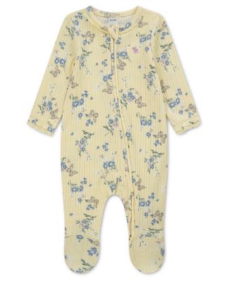 Yellow Butterfly Floral