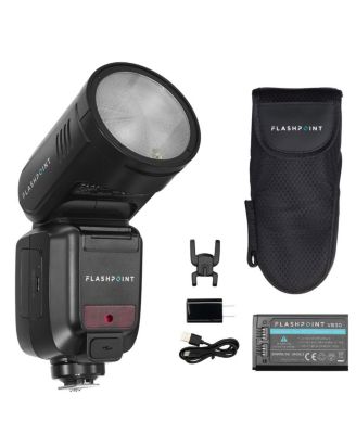 Flashpoint X100 TTL R2 High-Speed Sync Wireless Flash for Canon