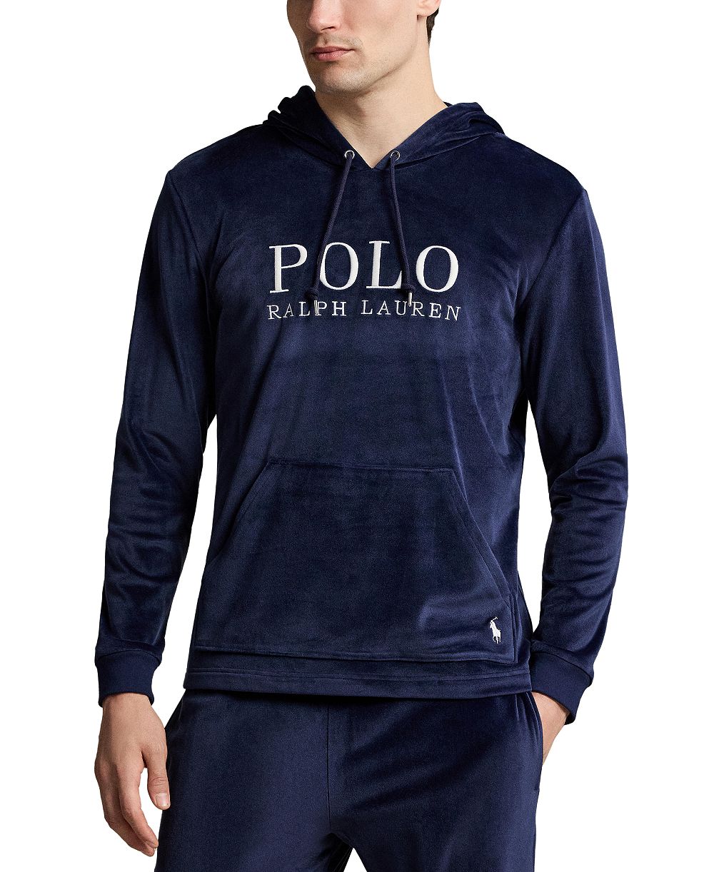 Polo Ralph Lauren мужской толстовка из велюра для пижамы
