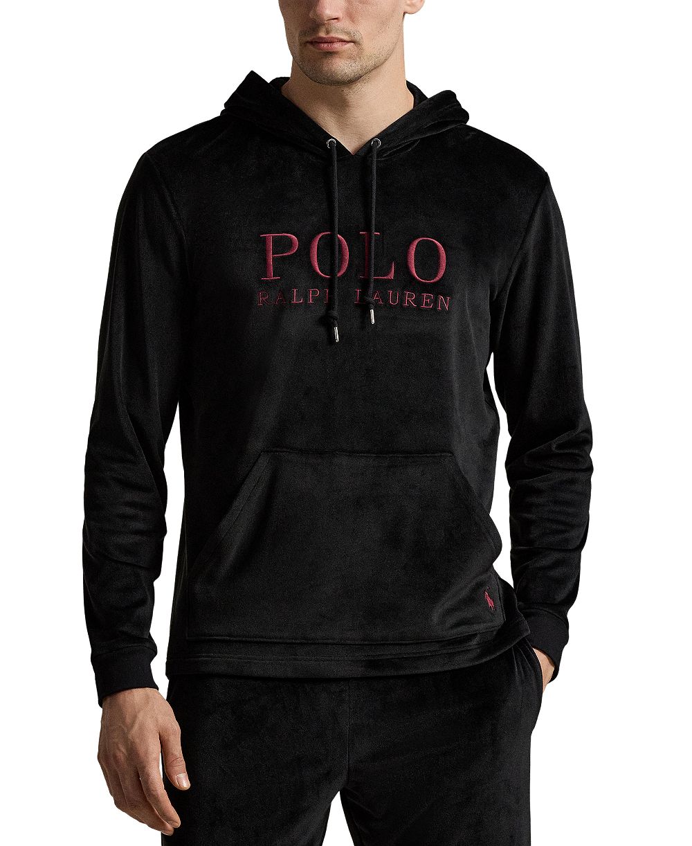Мужская велюровая пижама-худи Polo Ralph Lauren